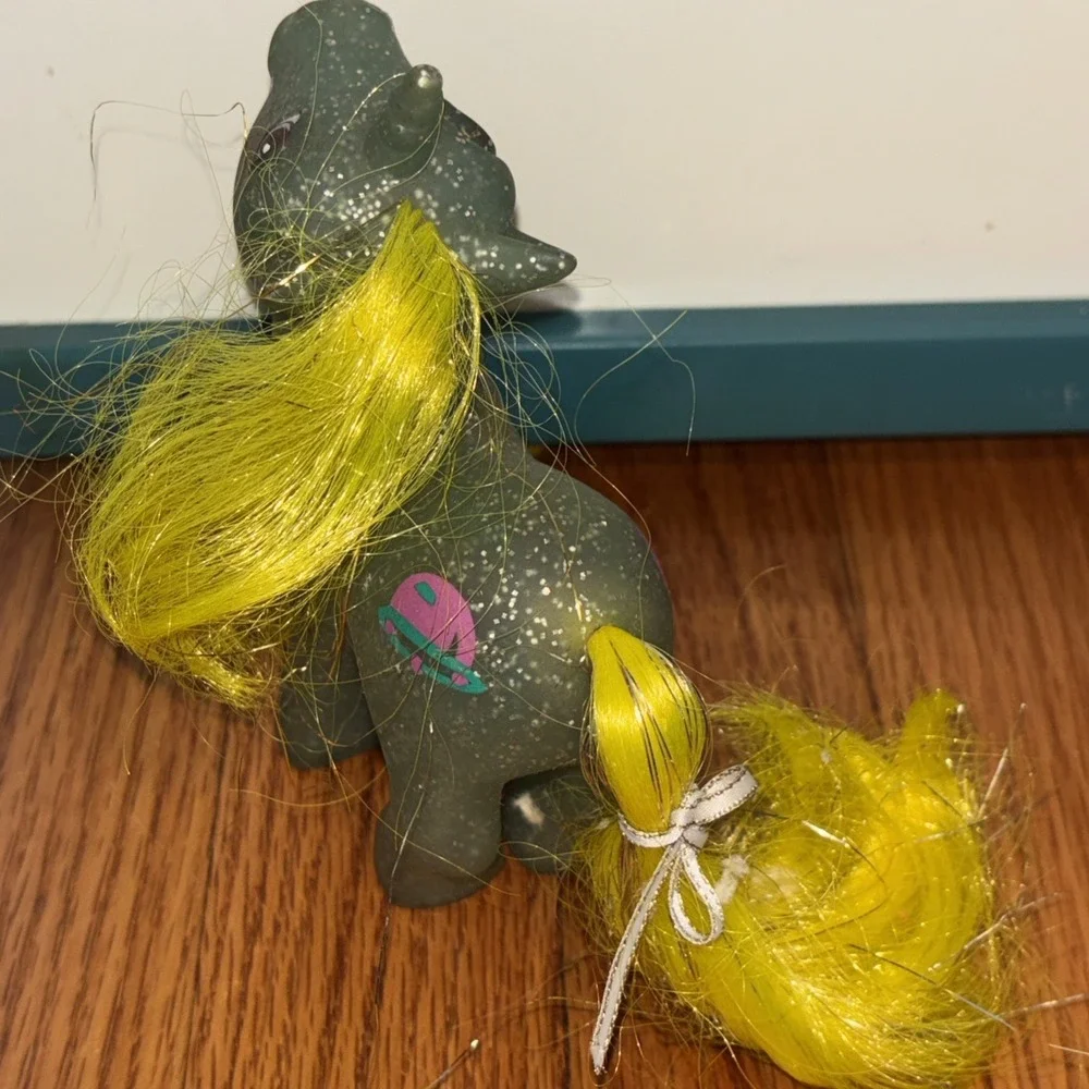 MLP G1 My Little Pony‎ Vintage 1984 Unicorn Sparkle Pony Star Hopper, RARE!